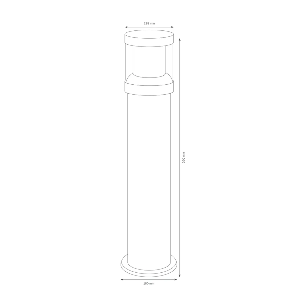 Clearance 1260/1261/1262 Pollerleuchte Stehleuchten