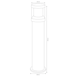 Clearance 1260/1261/1262 Pollerleuchte Stehleuchten