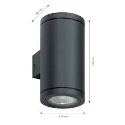 Best 5165 Up & Down Wandleuchte Terrassen|Hauseingänge