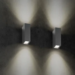 Outlet 5023 Up & Down LED Wandleuchte Fassaden|Wandleuchten
