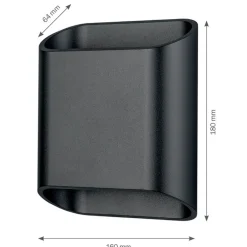 Online 5175/5176 Up & Down LED Wandleuchte Terrassen|Hauseingänge