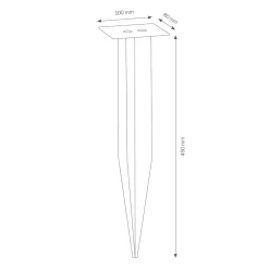 Clearance 098E Erdspieß Montagezubehör|Energie- & Steckdosensäulen
