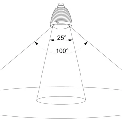 Clearance Athene LED Wandleuchte, Flexwelle: lang Wandleuchten|Schlafzimmer
