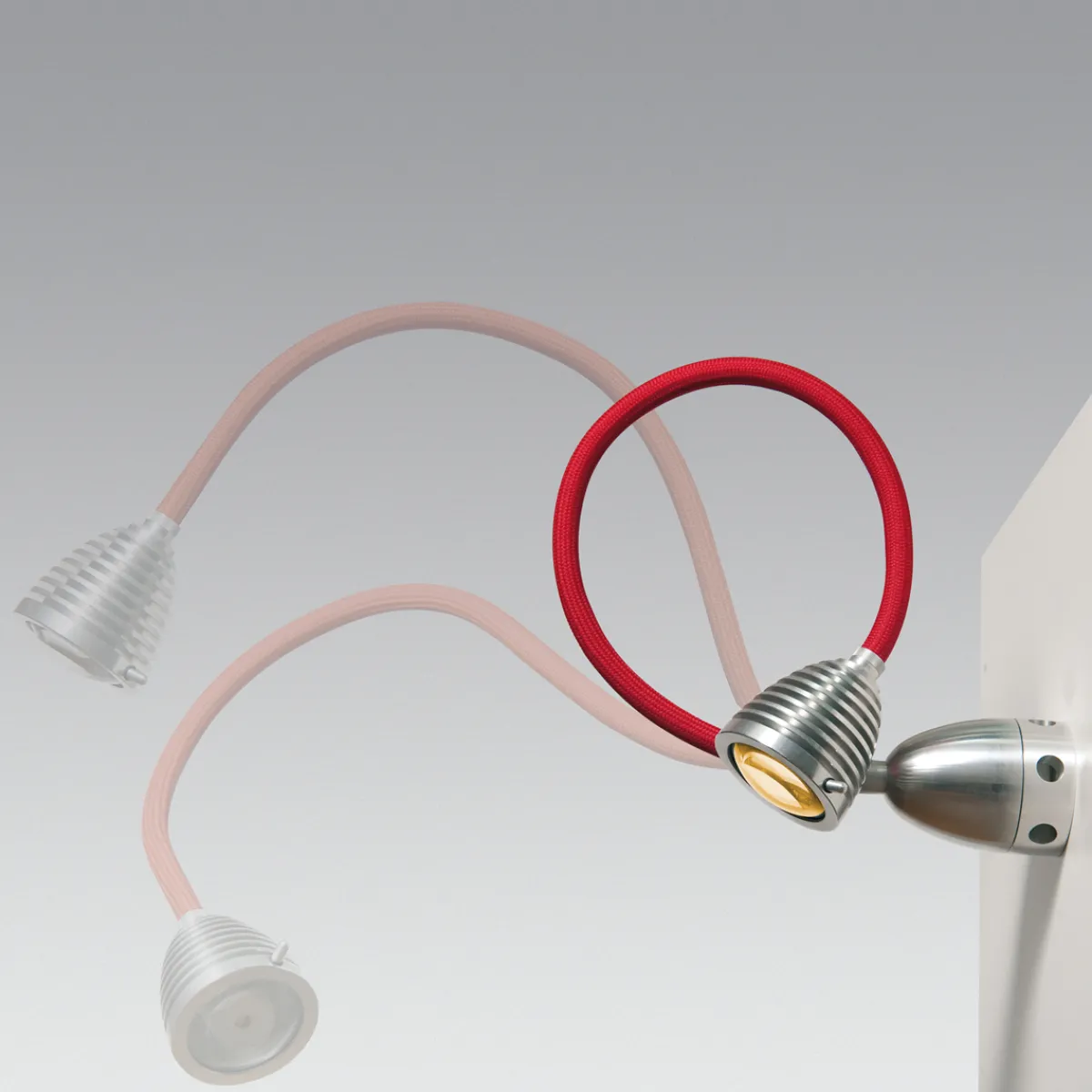 Online Athene LED Wand- / Deckenstrahler, Flexwelle: lang Wandleuchten|Leseleuchten