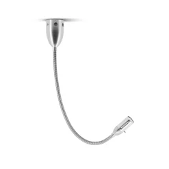 Clearance Zeus LED Wand- / Deckenleuchte, mit Tastdimmer, Flexwelle: lang Leseleuchten|Deckenleuchten