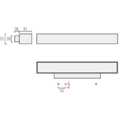 Clearance Matric-W5 Wandleuchte, Mikroprismatik Wandleuchten|Objektbeleuchtung