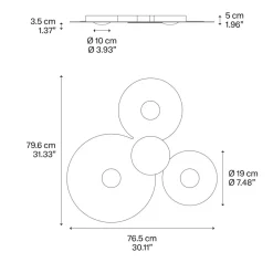 Clearance Bugia Mega LED Deckenleuchte Deckenleuchten|Flur