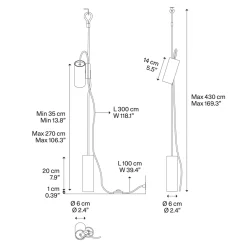 Sale Cima Steh- / Pendelleuchte Schlafzimmer|Stehleuchten