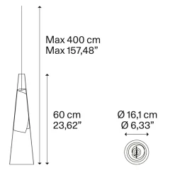 Online Cono di Luce LED Pendelleuchte Pendelleuchten|Schlafzimmer