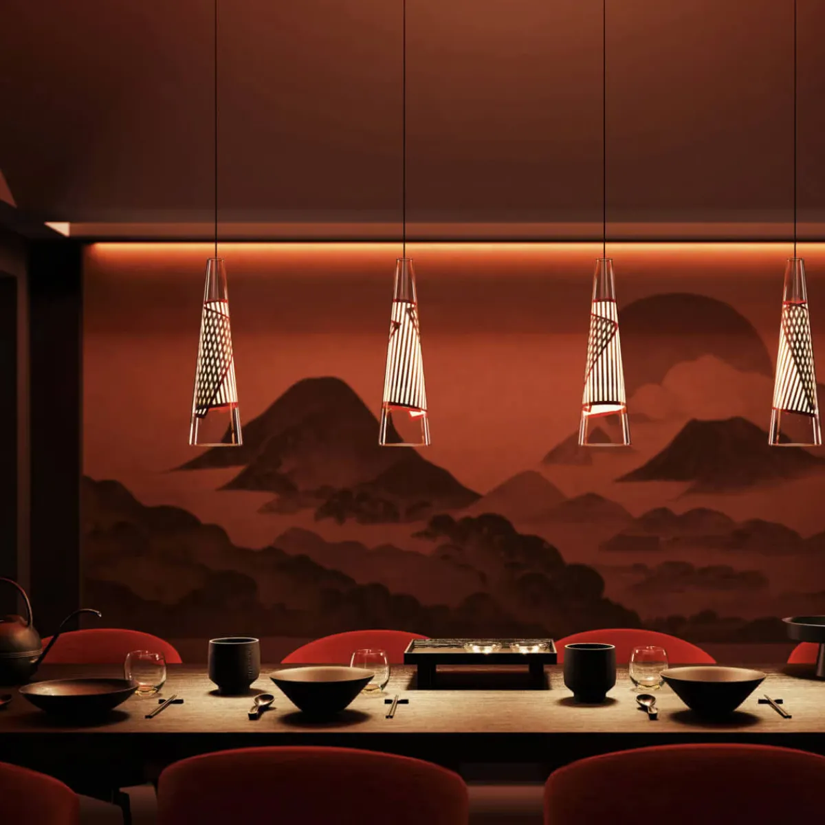 Online Cono di Luce LED Pendelleuchte Pendelleuchten|Schlafzimmer