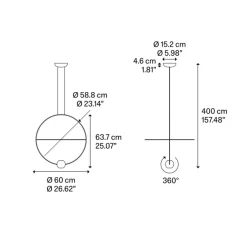 Hot Elara Medium LED Pendelleuchte Pendelleuchten|Flur