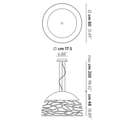 Online Kelly Large Dome 80 Pendelleuchte Pendelleuchten