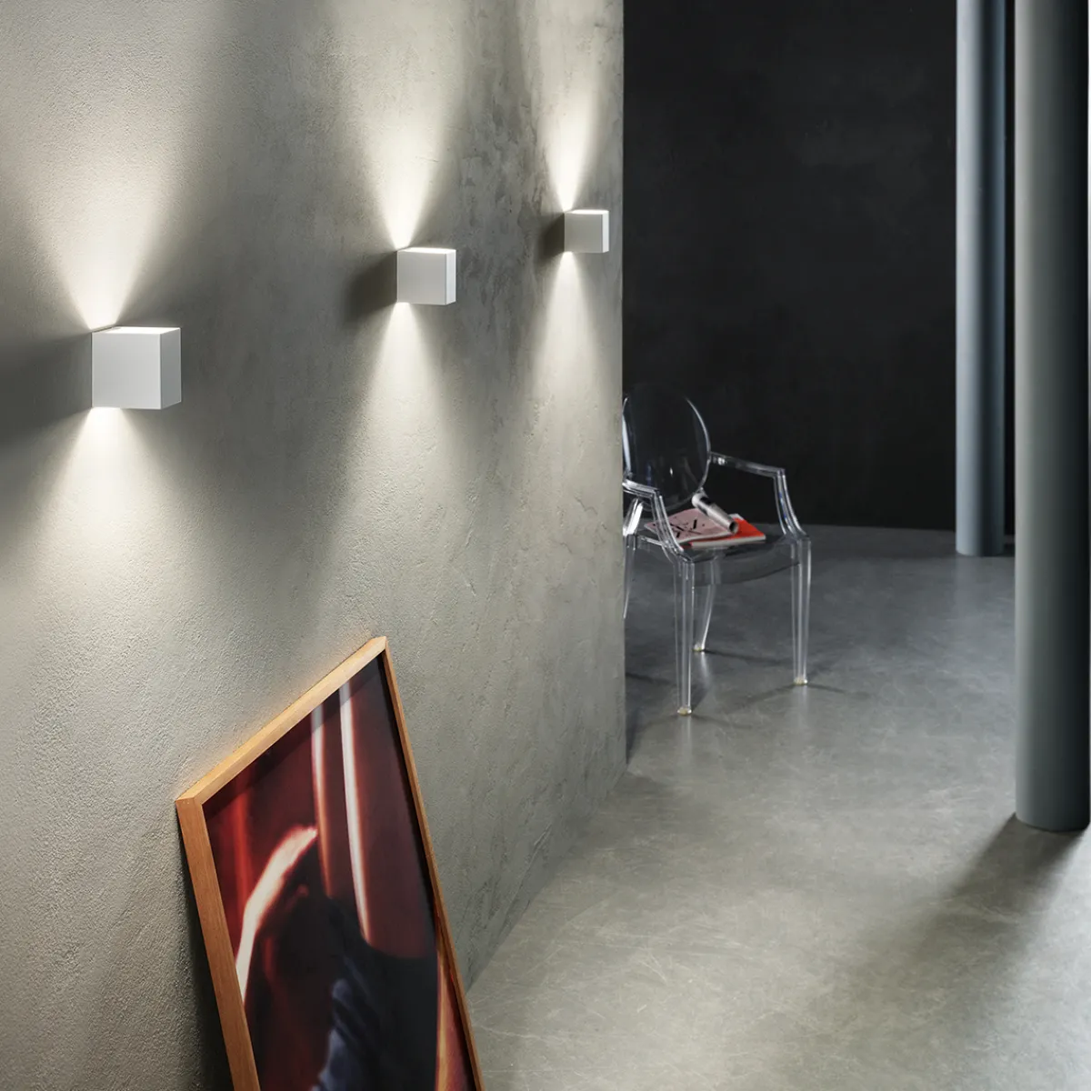 New Laser 10 x 10 LED Wandleuchte Wandleuchten|Flur