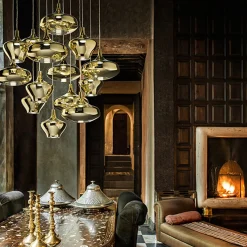 Nostalgia Glas Medium LED Pendelleuchte 1-flg. Pendelleuchten|Wohnzimmer