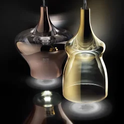 Nostalgia Glas Medium LED Pendelleuchte 1-flg. Pendelleuchten|Wohnzimmer