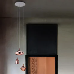 Online Nostalgia Glas Small/Medium/Large LED Pendelleuchte 3-flg. Pendelleuchten|Flur