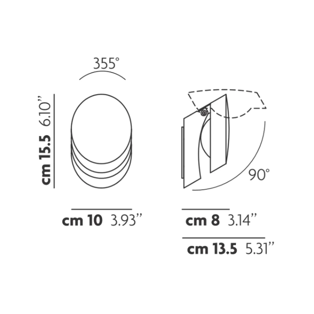 Clearance Pin-Up LED Wand- / Deckenleuchte Wandleuchten|Deckenleuchten