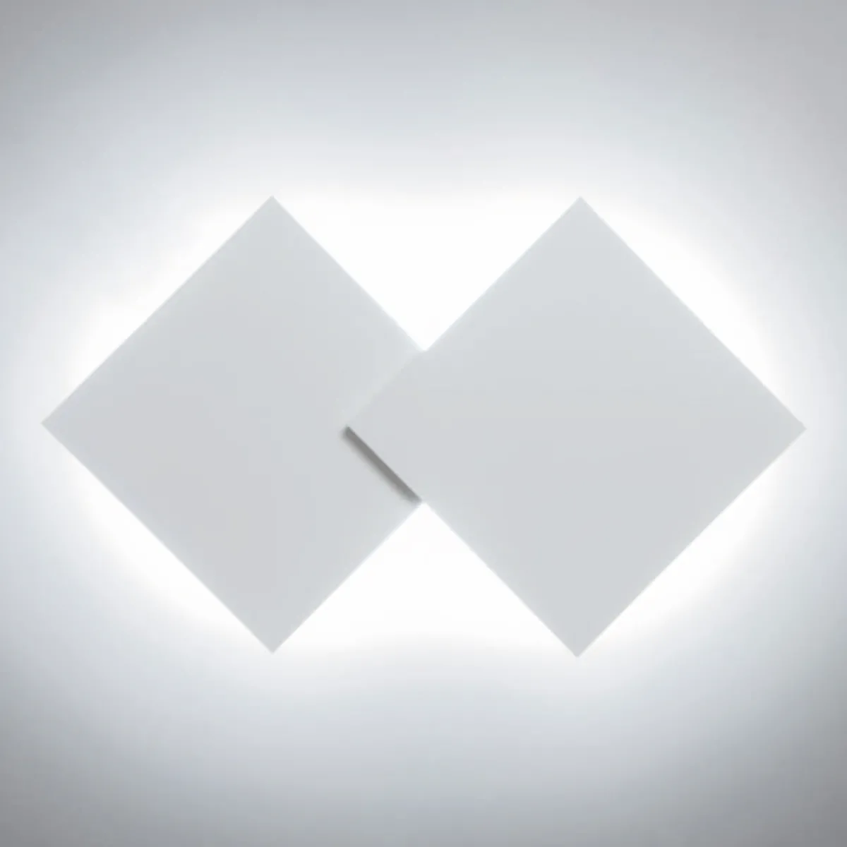 Sale Puzzle Double Square LED Wand- / Deckenleuchte Schlafzimmer|Flur