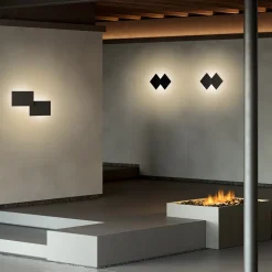 Sale Puzzle Double Square LED Wand- / Deckenleuchte Schlafzimmer|Flur