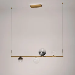 Discount Random Stick Short LED Pendelleuchte, 4-flg. Hotellerie|Gastronomie