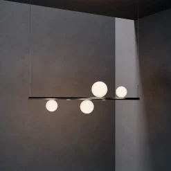 Discount Random Stick Short LED Pendelleuchte, 4-flg. Hotellerie|Gastronomie