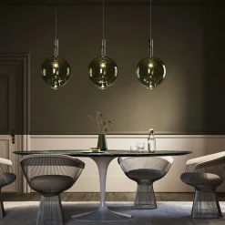 Outlet Sky-Fall Round Large LED Pendelleuchte Pendelleuchten|Schlafzimmer