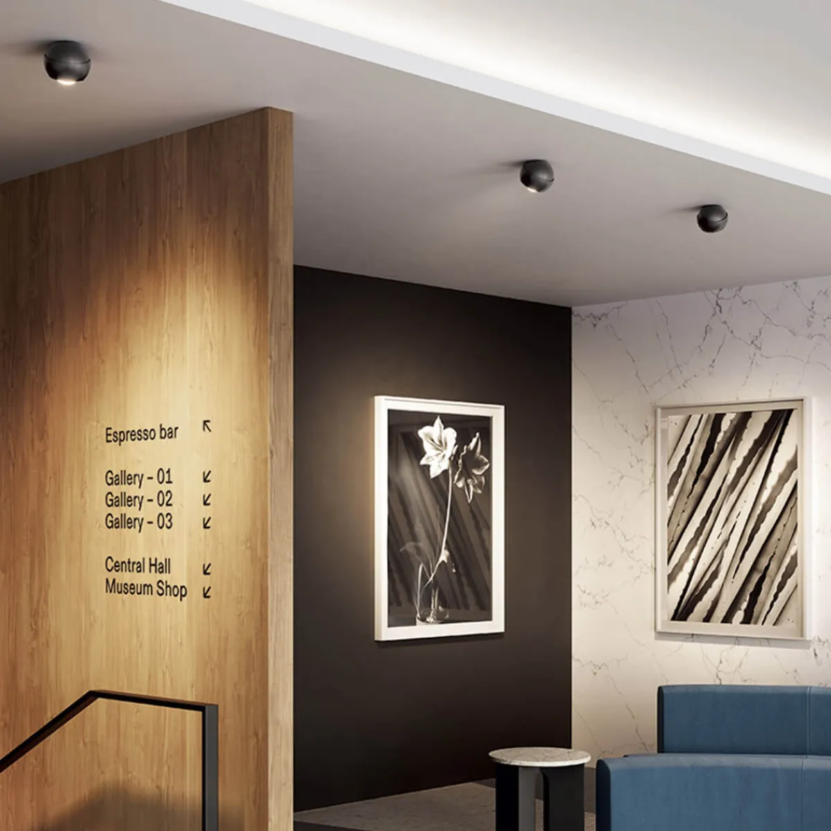 Spider LED Deckenleuchte Wohnzimmer|Küche