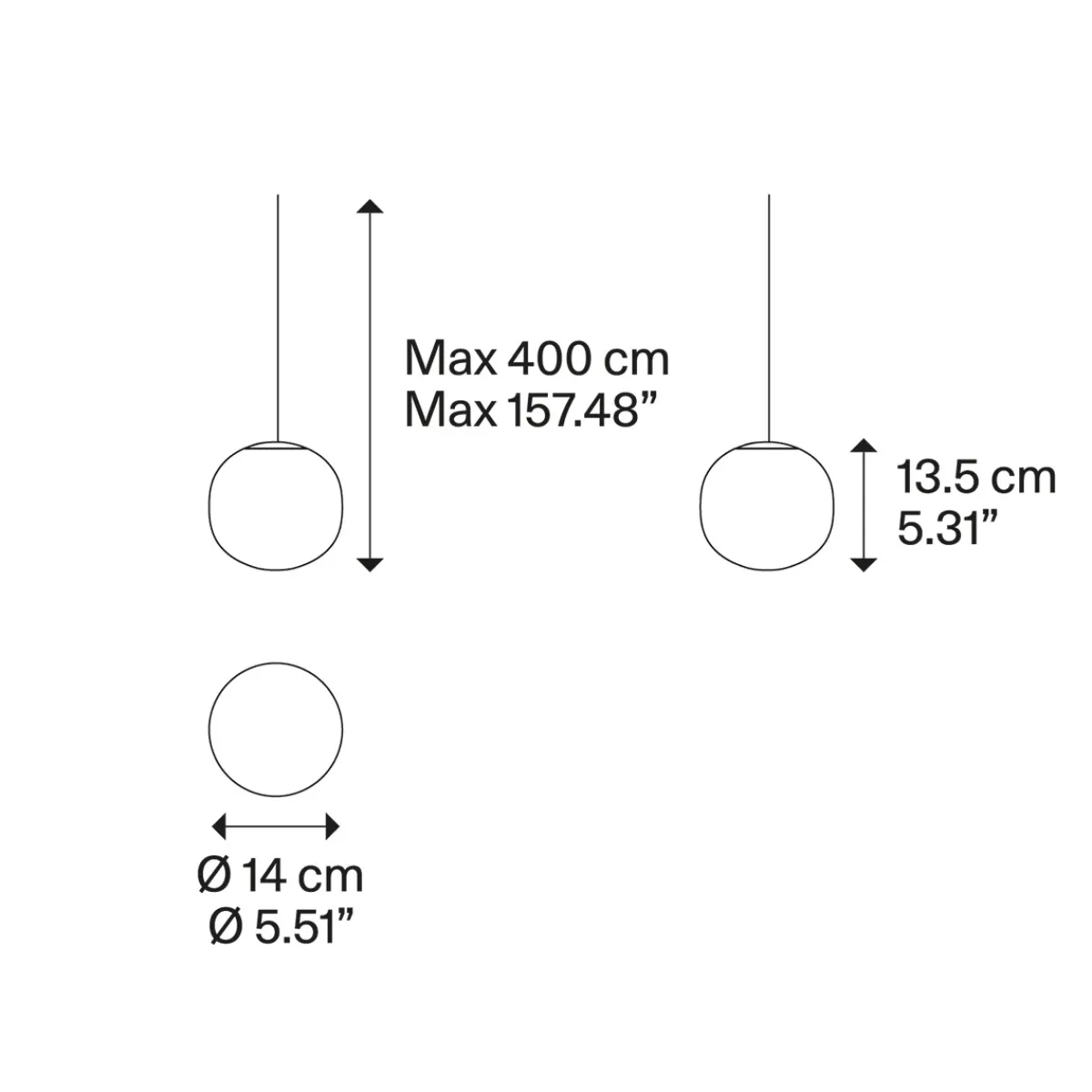 New Volum Pendelleuchte, 3-flg. Essbereiche|Küche