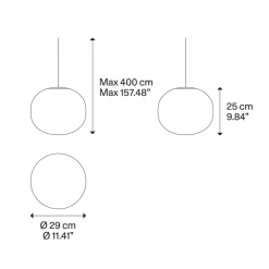 New Volum Pendelleuchte, 3-flg. Essbereiche|Küche