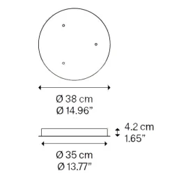 New Volum Pendelleuchte, 3-flg. Essbereiche|Küche