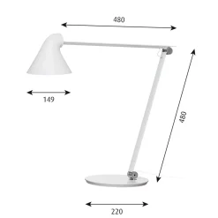 Clearance NJP LED Tischleuchte Tischleuchten|Schlafzimmer
