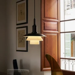 Online PH 3/3 Aged Brass Opal Pendelleuchte Küche|Flur