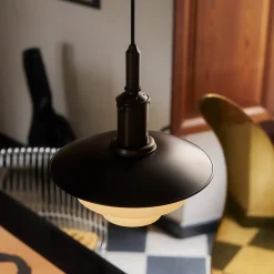 Online PH 3/3 Aged Brass Opal Pendelleuchte Küche|Flur