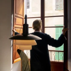 Online PH 3/3 Aged Brass Opal Pendelleuchte Küche|Flur