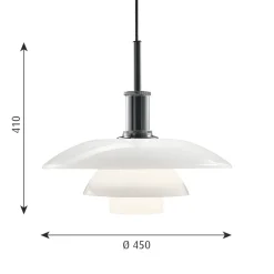 Best PH 4½-4 Glas Pendelleuchte Pendelleuchten