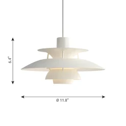 Online PH 5 Monochrome Pendelleuchte Hotellerie|Gastronomie