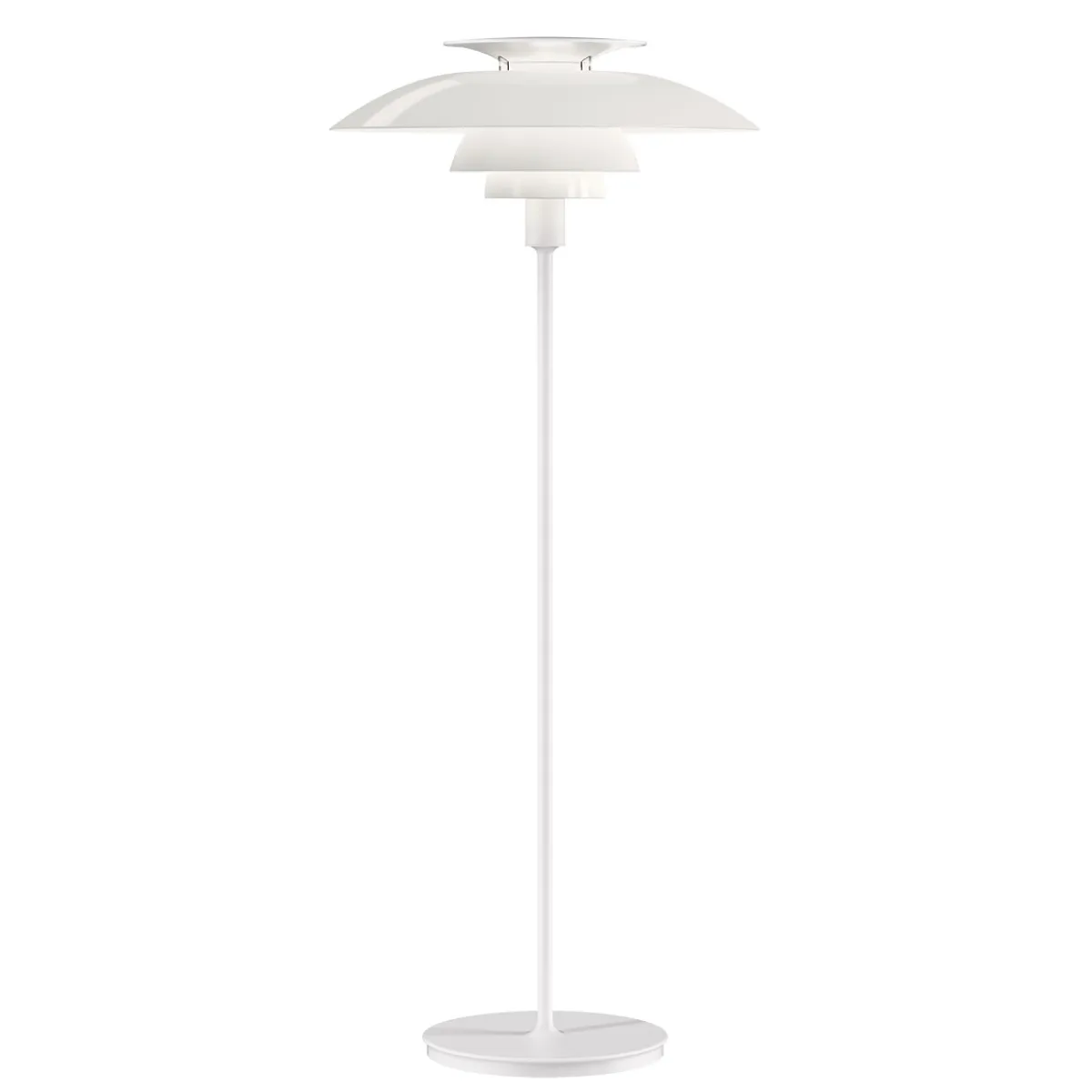 New PH 80 Stehleuchte, mit Dimmer Hotellerie|Wohnzimmer