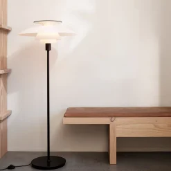 New PH 80 Stehleuchte, mit Dimmer Hotellerie|Wohnzimmer