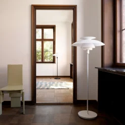 New PH 80 Stehleuchte, mit Dimmer Hotellerie|Wohnzimmer