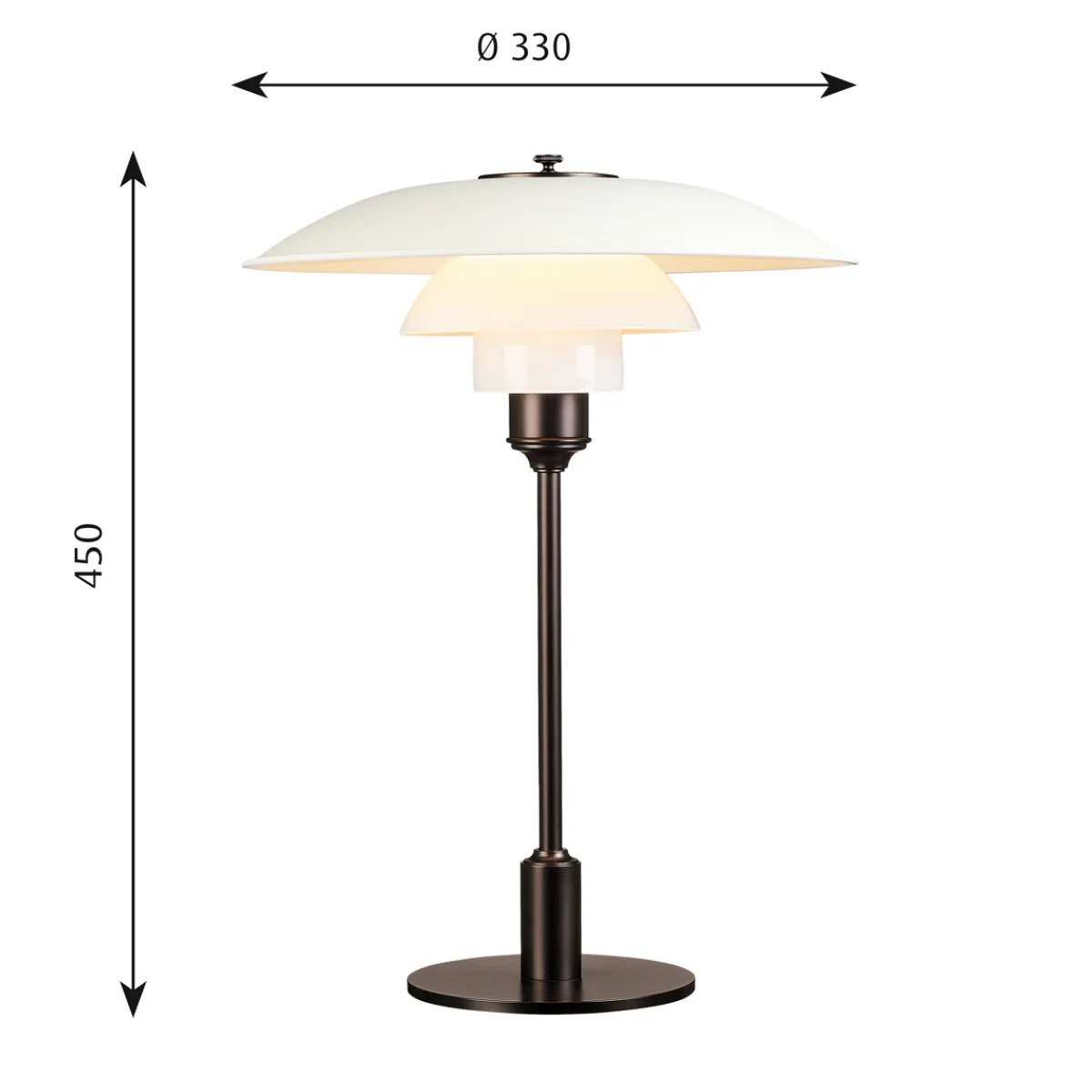 Online PH 3½-2½ Tischleuchte Tischleuchten|Schlafzimmer