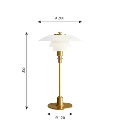 Hot PH 2/1 Tischleuchte Wohnzimmer|Schlafzimmer