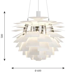 Sale PH Artichoke 600 Pendelleuchte, Ø: 60 cm Hotellerie|Gastronomie