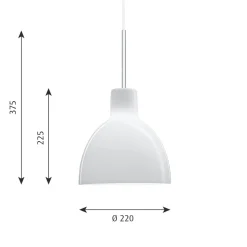 Best Toldbod 155/220 Glas Pendelleuchte Pendelleuchten