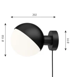 Hot VL Studio Wandleuchte, mit Kabel Hotellerie|Wohnzimmer