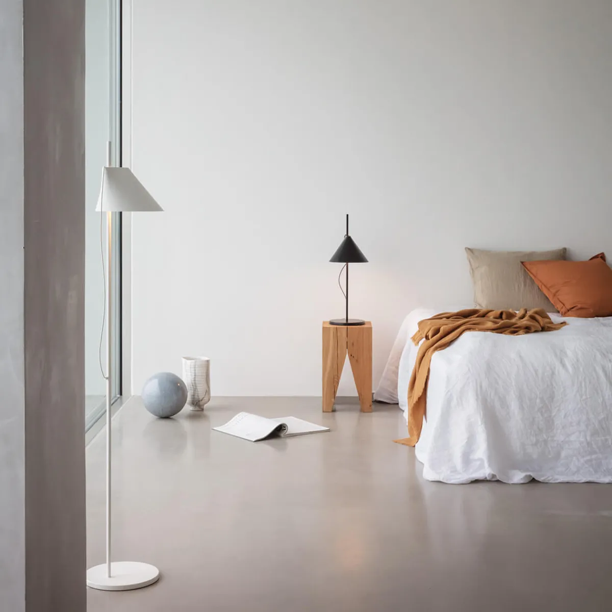 Yuh LED Stehleuchte Wohnzimmer|Schlafzimmer