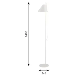 Yuh LED Stehleuchte Wohnzimmer|Schlafzimmer