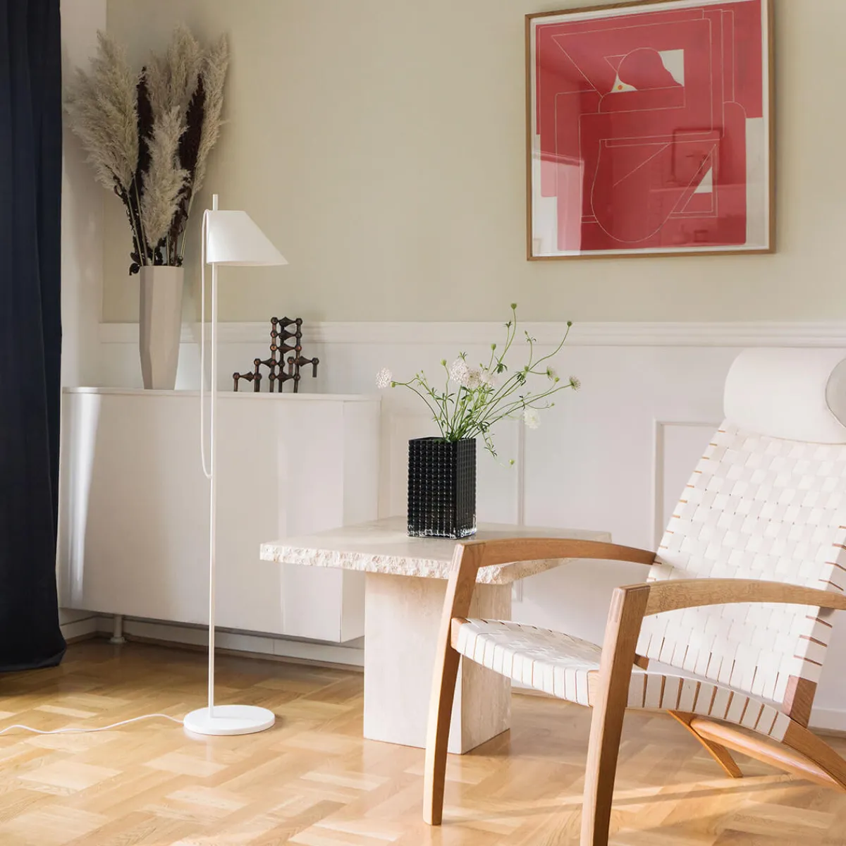 Yuh LED Stehleuchte Wohnzimmer|Schlafzimmer