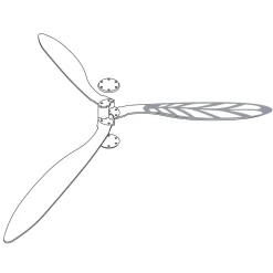 Outlet Blow Soffitto Deckenventilator mit Licht Ventilatoren|Deckenleuchten