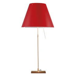 Costanza Tavolo Teleskop mit Touchdimmer, Messing Tischleuchten|Schlafzimmer