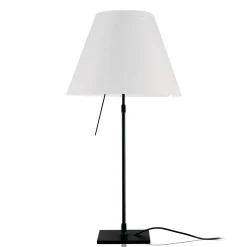 Sale Costanza Tavolo Teleskop mit Touchdimmer, schwarz Tischleuchten|Schlafzimmer